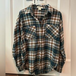 Plaid long sleeve